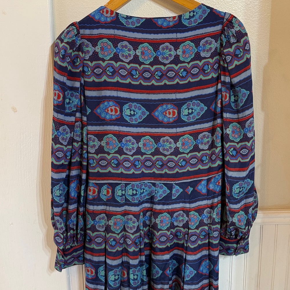 Hunter Bell Multicolor Long Sleeve Dress - Picture 13 of 13